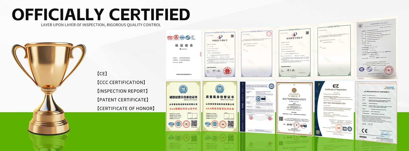 Qualität Feuerlöscherdecke usine