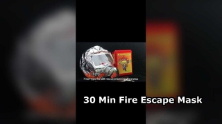 30-minütige Brandschutzmaske mit CO-Schutz