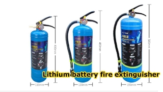 Lithium-Batterie-Feuerlöscher