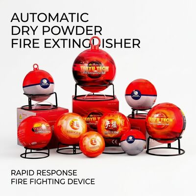 CE Automatic Wall Bracket 1.3kg ABC Dry Powder Domestic Fire Extinguisher Equipment