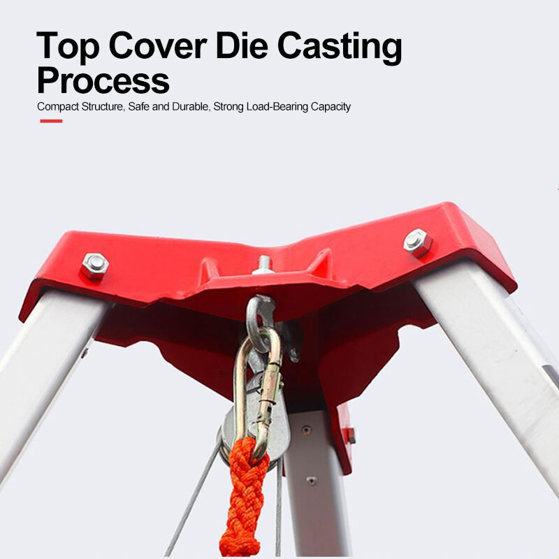 Aluminum alloy rescue tripod JSJ-S Emergency rescue support tripod For rescue in confined spaces