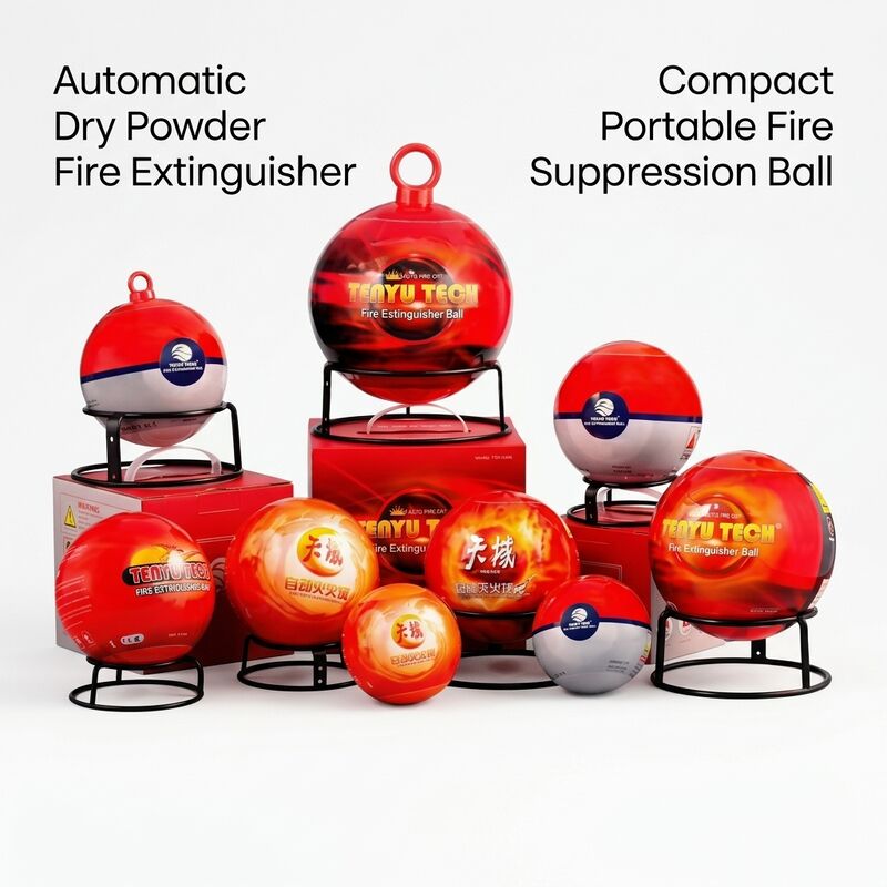 CE Automatic Wall Bracket 1.3kg ABC Dry Powder Domestic Fire Extinguisher Equipment