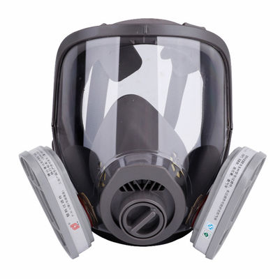 Puda-Gasmaske Gasmaske mit doppelter Filterbox Modell 410