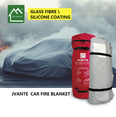 600 g/m2 Graue Brandschutzdecke für Fahrzeuge, mehrfunktionale Brandschutzdecke6*8m