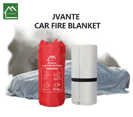 Weiße Brandschutzdecke für Autos