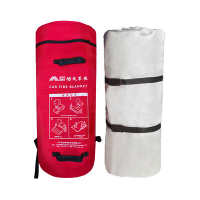 Glasfaser-Feuerdecke JAT-301 6x8m 550gm Hochtemperaturbeständig 500-700°C Für Küche Labor Industrie Notfallsicherheit