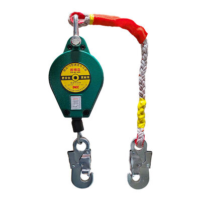 Selbstaufrollende Absturzsicherung 150kg Sturzbremse Sicherheits-Stahlseil Anti-Sturzschutzvorrichtung für den Bau